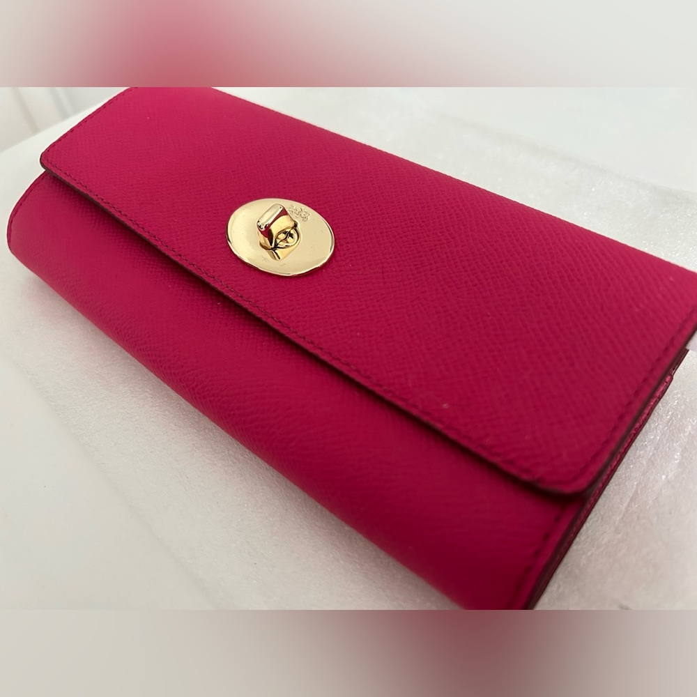 Coach leather wallet